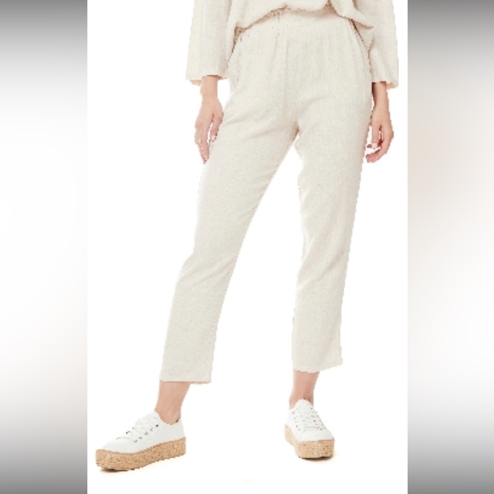 NWT BY DESIGN India Linen Pants